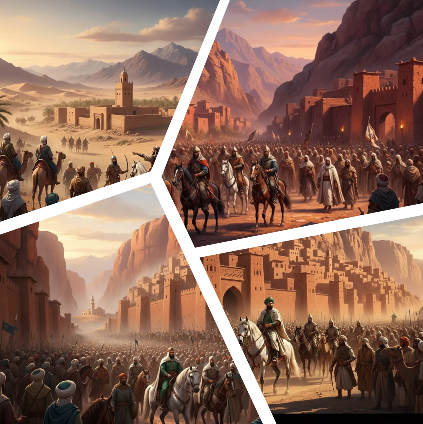 Période islamique et dynasties marocaines